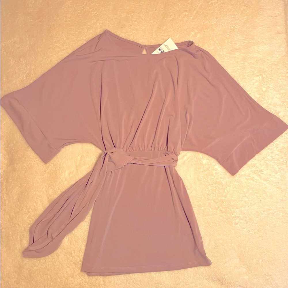 Lilac Tie Dress